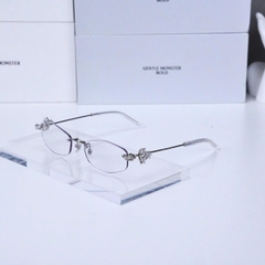 Kính Mát Gentle Monster Jewerly Glitz 02 Màu Trắng