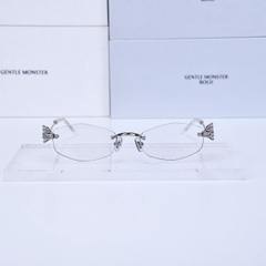 Kính Mát Gentle Monster Jewerly Glitz 02 Màu Trắng