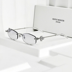 Kính Mát Gentle Monster Jewerly Glitz YVG Màu Xám
