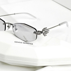 Kính Mát Gentle Monster Jewerly Glitz YVG Màu Xám