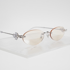 Kính Mát Gentle Monster Jewerly Orora 02 BRM Màu Vàng