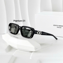 Kính Mát Gentle Monster Jewerly Phantom 01 Màu Đen