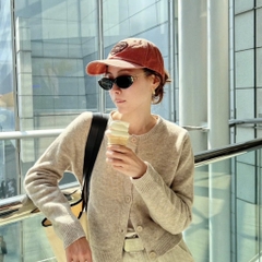 Kính Mát Gentle Monster Kunst 01GD Màu Vàng