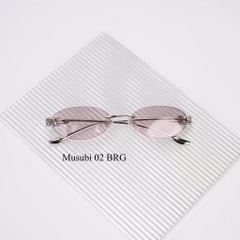 Kính Mát Gentle Monster Musubi 02 BRG Màu Xám