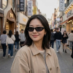 Kính Mát Hàn Quốc Mccoin Dex 01 Màu Đen
