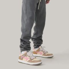 Giầy Sneaker Catsofa Miếng Dán Urgo Màu Hồng