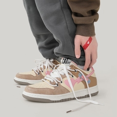 Giầy Sneaker Catsofa Miếng Dán Urgo Màu Hồng