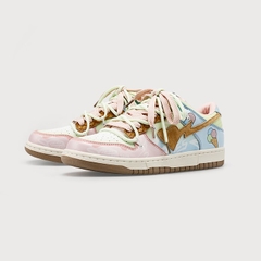 Giầy Sneaker Catsofa Loang Màu Hồng