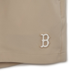 Quần Short MLB Logo Chữ B 3FSMB0133-43BGL Màu Be