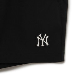 Quần Short MLB Logo Chữ NY 3FSMB0133-50BKS Màu Đen