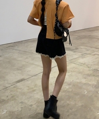 Quần short viền ren trắng Hàn quốc