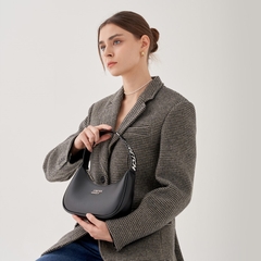 Túi Đeo Vai Stretch Angels Macaron Hobo A-21F-SWBG01144-MTL Màu Đen