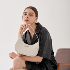 Túi Đeo Vai Stretch Angels Macaron Hobo A-21F-SWBG01144-MTL Màu Trắng