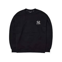 Áo Nỉ MLB Sweater Logo Monogram NY 3AMTM0124-50BKS Màu Đen