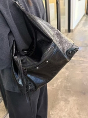 Túi Balenciaga Le City Hobo Bản Hàn Da Bê Size 38cm Màu Đen