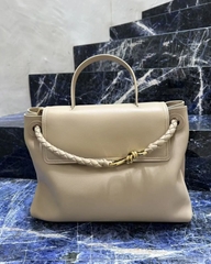 Túi Bottega Remake Hàn Size 40cm Màu Kem