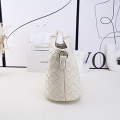 Túi Bucket Tote Korea Màu Kem Size 20 cm