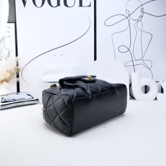 Túi Chanel Helen Bản Hàn Da Bê 26cm Màu Đen