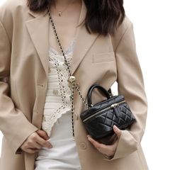 Túi Chanel Remake Hàn Da Bò Nhập Khẩu 2023 Size 17 cm