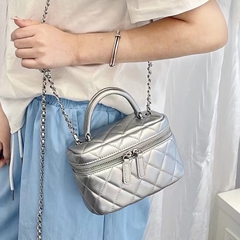 Túi Chanel Remake Hàn Da Bò Nhập Khẩu 2023 Size 17 cm