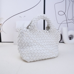 Túi Đan Jasmin Noir Size 20cm Màu Trắng