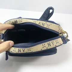 Túi Đeo Chéo MLB Kid Monogram Màu Nâu