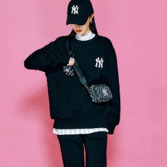Túi Đeo Chéo MLB Mini Monogram NY 3ACRS012N-50BKS Màu Đen