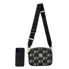 Túi Đeo Chéo MLB Monogram Mã 7ACRMD14N Kid Size 18cm