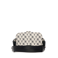 Túi Đeo Chéo MLB Monogram Màu Trắng