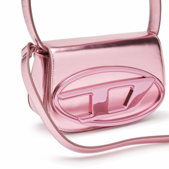 Túi Đeo Vai Diesel Women's Shoulder Bag Mirrored Leather Pink X08396PS202 Màu Hồng