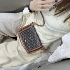 Túi Đeo Vai Goyard Plumet Wallet Remake Korea Size 21cm
