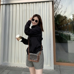 Túi Đeo Vai Goyard Plumet Wallet Remake Korea Size 21cm