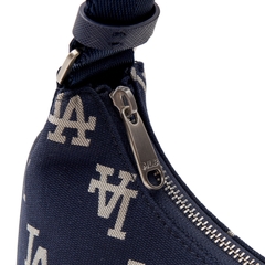 Túi Đeo Vai MLB Hobo Logo LA Size 30 Màu Tím