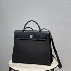 Túi Hermes Herbag Bản Remake Hàn Size 31cm Màu Đen
