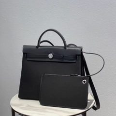 Túi Hermes Herbag Bản Remake Hàn Size 31cm Màu Đen