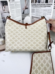 Túi Xách Celine Hobo Remake Hàn Da Bò Size 30cm