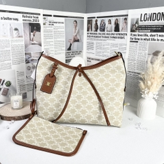 Túi Xách Celine Hobo Remake Hàn Da Bò Size 30cm