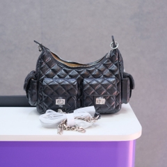 Túi Hobo Chanel Remake Hàn Da Bò Size 25cm