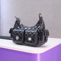 Túi Hobo Chanel Remake Hàn Da Bò Size 25cm