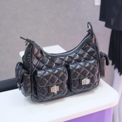 Túi Hobo Chanel Remake Hàn Da Bò Size 25cm