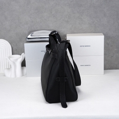 Túi Hobo HM Thiết Kế Hàn Size 32cm Da Bò Togo Màu Đen