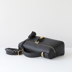 Túi Loro Piana Bản Hàn Da Bò Togo Bản 2025 Logo Vàng