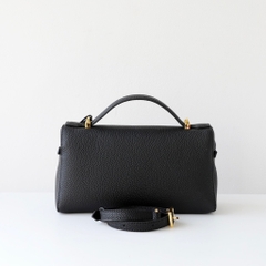 Túi Loro Piana Bản Hàn Da Bò Togo Bản 2025 Logo Vàng