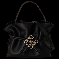 Túi Mini Loewe Flamenco Remake Hàn Màu Đen
