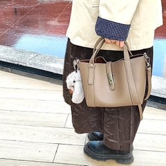 Túi Mini Tote Bag Oscar Korea Da Bò Togo Size 23cm