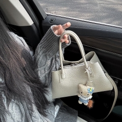 Túi Tote Bag Thiết Kế Hàn 2026 Da Bò Togo Size 27cm