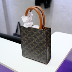 Túi Tote Celine Remake Hàn Màu Canvas
