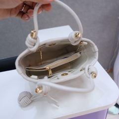 Túi Tote Mini Bottega Remake Hàn Da Cừu Size 19 cm