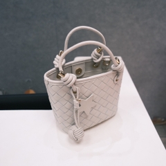 Túi Tote Mini Bottega Remake Hàn Da Cừu Size 19 cm