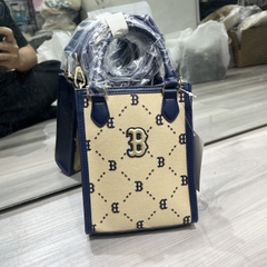 Túi Tote Mini MLB Kid Logo Chữ B Màu Vàng
